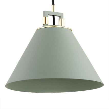 Argon 4916 - Candelabro suspenso ORTE 1xE27/15W/230V verde
