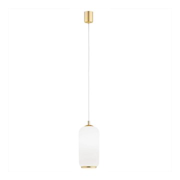 Argon 4993 - Candelabro suspenso PALLADO 1xE27/15W/230V dourado/branco