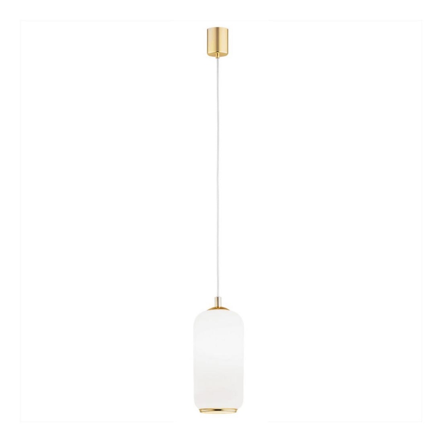 Argon 4993 - Candelabro suspenso PALLADO 1xE27/15W/230V dourado/branco