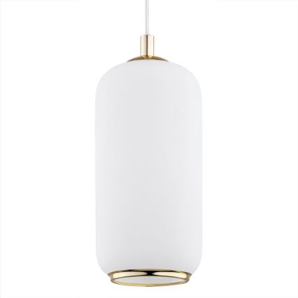 Argon 4993 - Candelabro suspenso PALLADO 1xE27/15W/230V dourado/branco