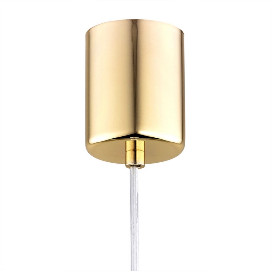 Argon 4993 - Candelabro suspenso PALLADO 1xE27/15W/230V dourado/branco