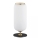 Argon 4994 - Candeeiro de mesa VALIANO 1xE27/15W/230V preto/branco/dourado