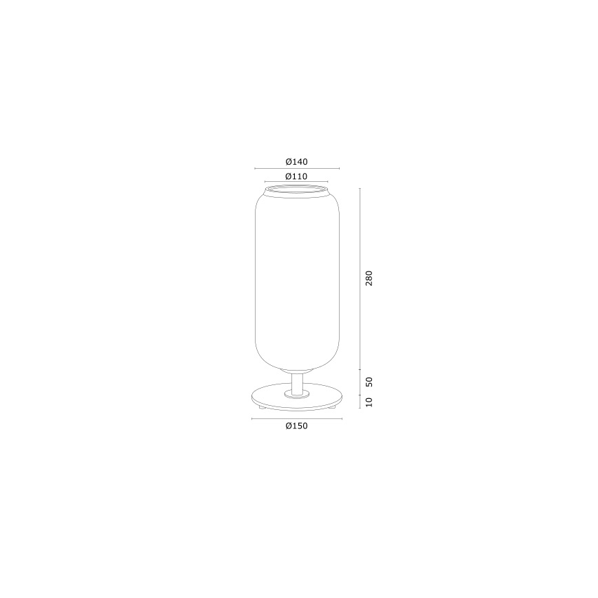 Argon 4994 - Candeeiro de mesa VALIANO 1xE27/15W/230V preto/branco/dourado
