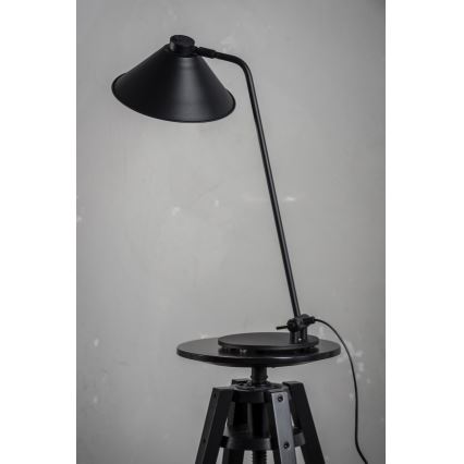 Argon 4996 - Candeeiro de mesa GABIAN 1xE27/15W/230V branco