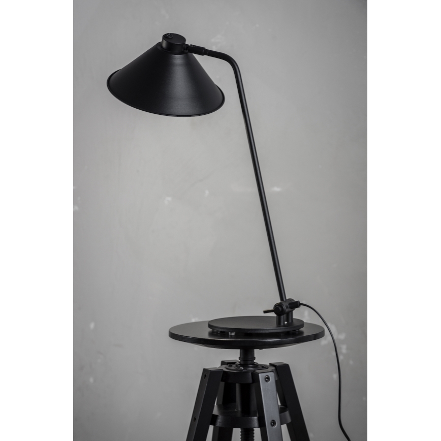 Argon 4996 - Candeeiro de mesa GABIAN 1xE27/15W/230V branco