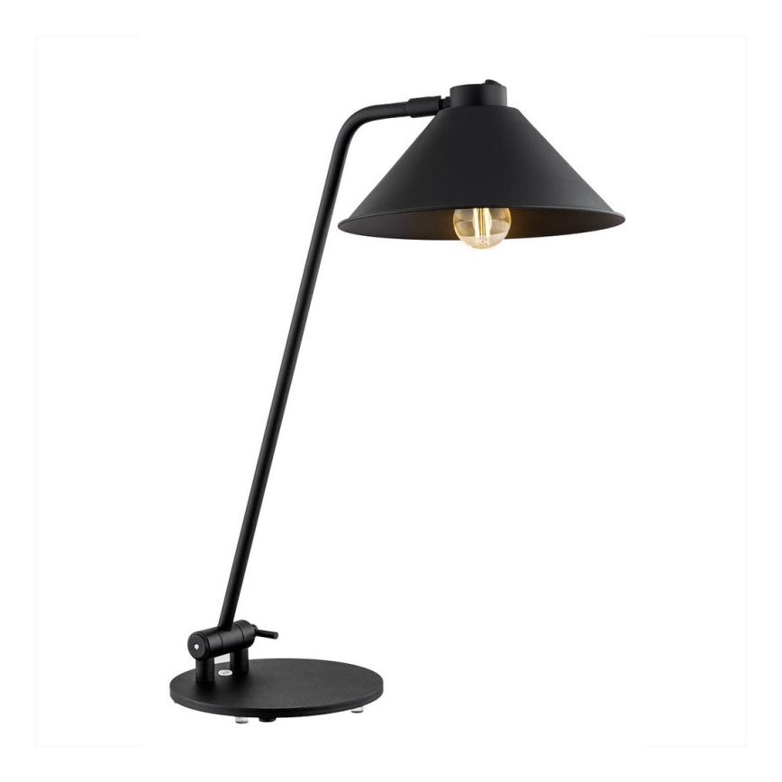 Argon 4998 - Candeeiro de mesa GABIAN 1xE27/15W/230V preto