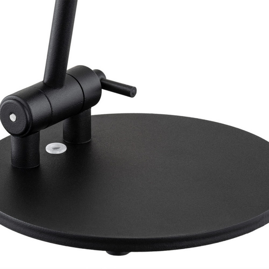 Argon 4998 - Candeeiro de mesa GABIAN 1xE27/15W/230V preto