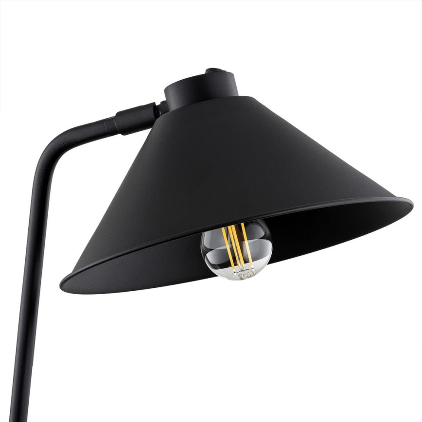 Argon 4999 - Candeeiro de chão GABIAN 1xE27/15W/230V preto