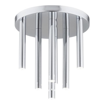 Argon 5025 - Candelabro montado à superfície LED SANDRINO 7xLED/3W/230V cromado brilhante