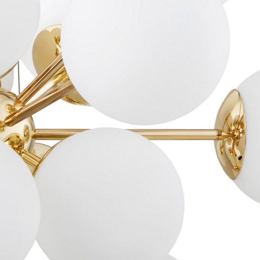 Argon 5048 - Candelabro suspenso SATELITE PLUS 15xE27/15W/230V dourado