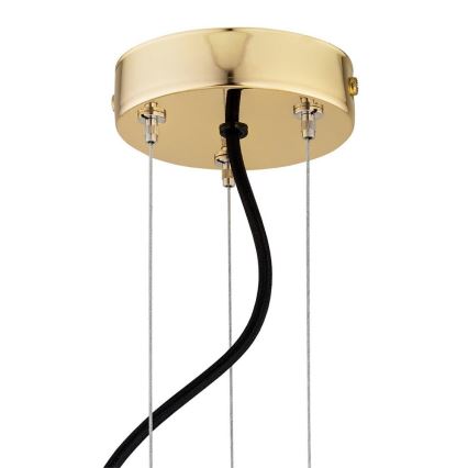 Argon 5048 - Candelabro suspenso SATELITE PLUS 15xE27/15W/230V dourado