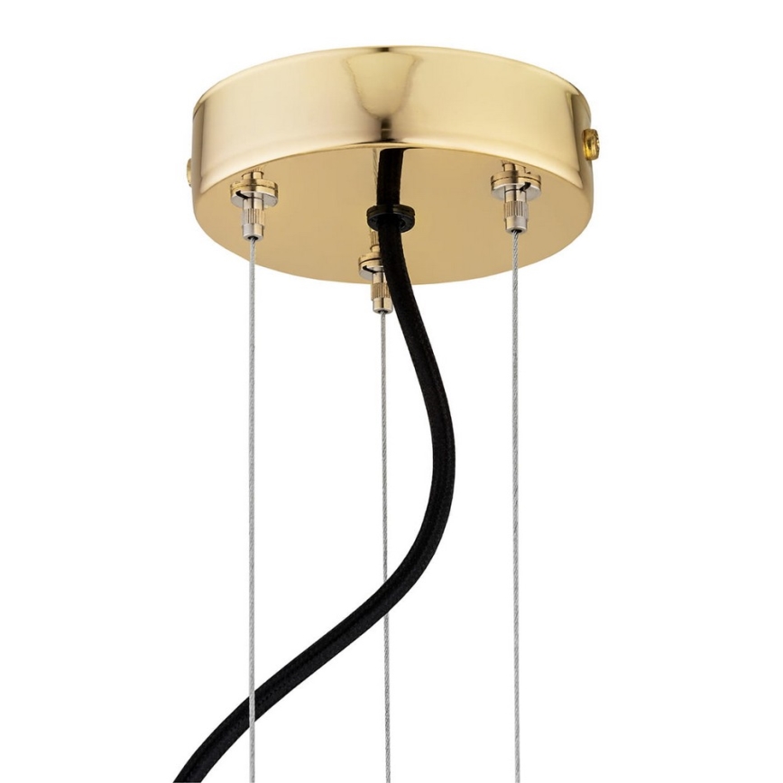 Argon 5048 - Candelabro suspenso SATELITE PLUS 15xE27/15W/230V dourado