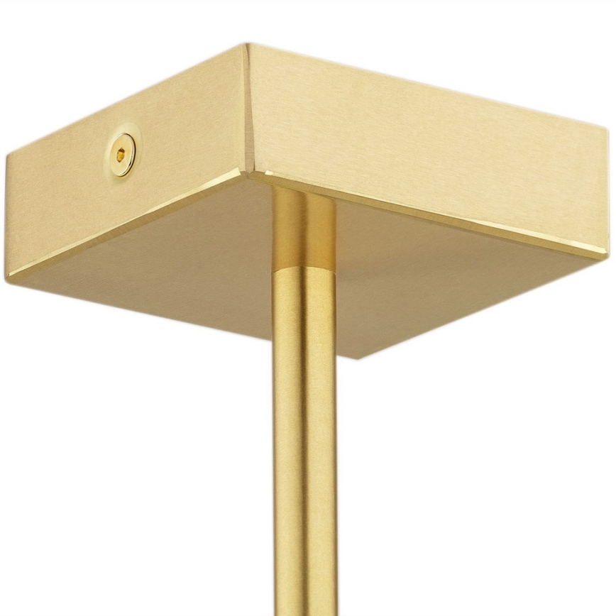 Argon 5051 - Candelabro suspenso ABRUZZO 8xE14/15W/230V latão/branco