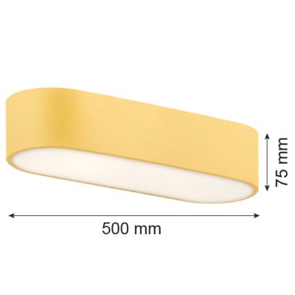 Argon 6005 - Iluminação de teto TONI 3xE27/15W/230V dourada