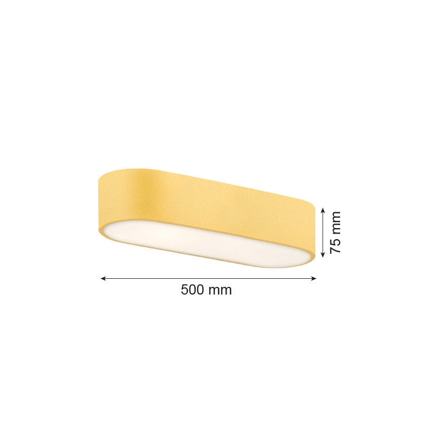 Argon 6005 - Iluminação de teto TONI 3xE27/15W/230V dourada