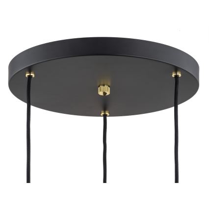 Argon 6105 - Candelabro suspenso OAKLAND 3xG9/6W/230V preto