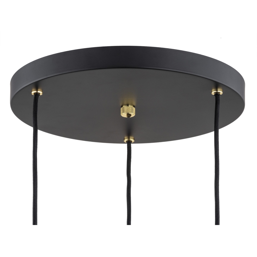 Argon 6105 - Candelabro suspenso OAKLAND 3xG9/6W/230V preto