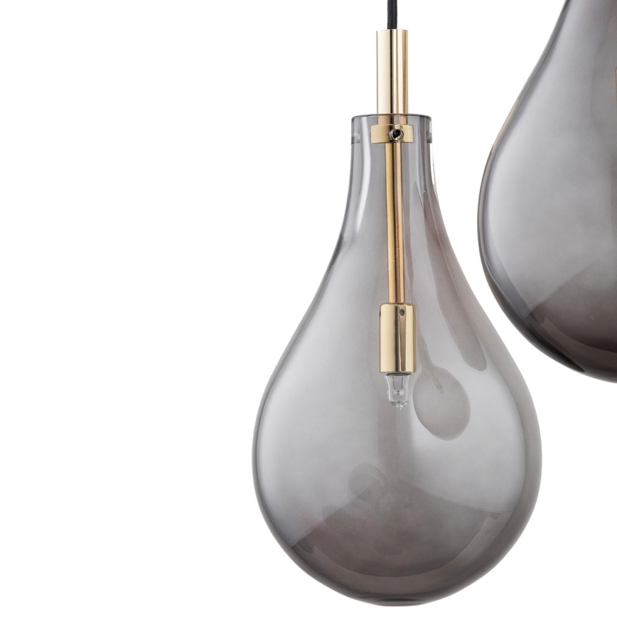 Argon 6105 - Candelabro suspenso OAKLAND 3xG9/6W/230V preto