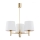 Argon 6110 - Candelabro suspenso PONTE 3xE27/15W/230V