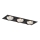 Argon 6116 - Foco de encastrar OLIMP 3xGU10-AR111/12W/230V preto