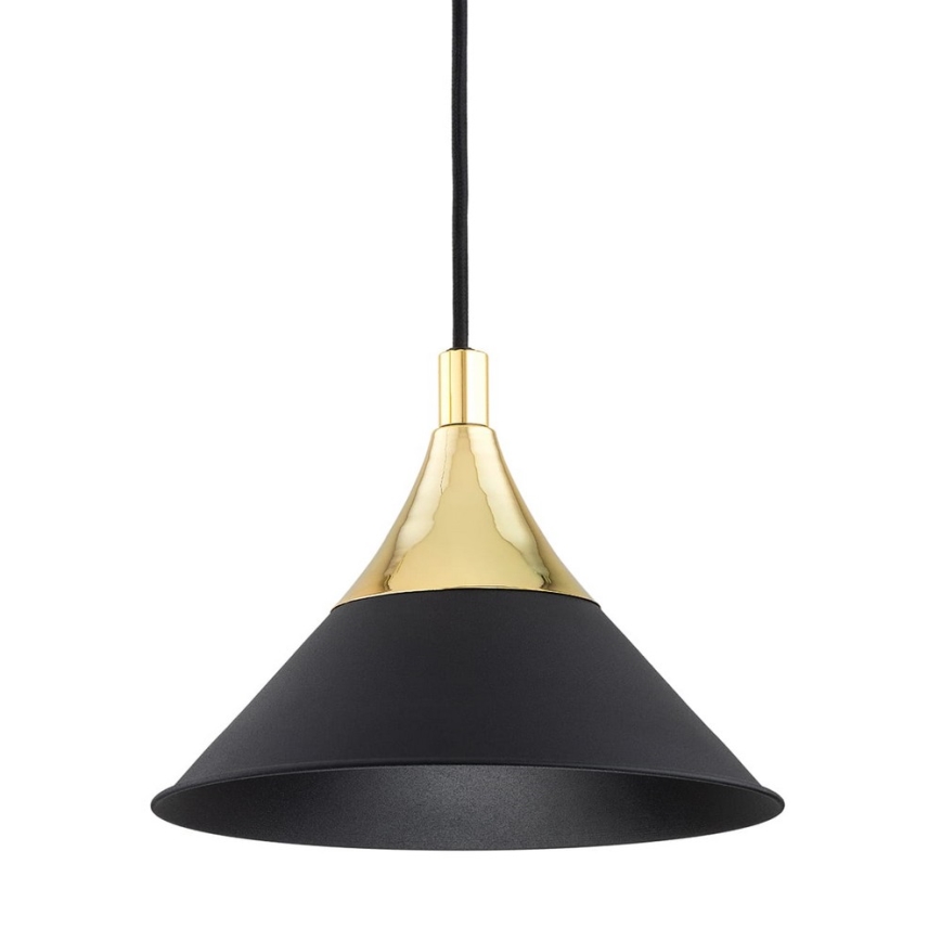 Argon 6140 - Candelabro suspenso MASSETO 3xE27/15W/230V preto/dourado
