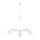 Argon 6148 - Candelabro suspenso CHARLOTTE 3xE27/15W/230V branco/dourado
