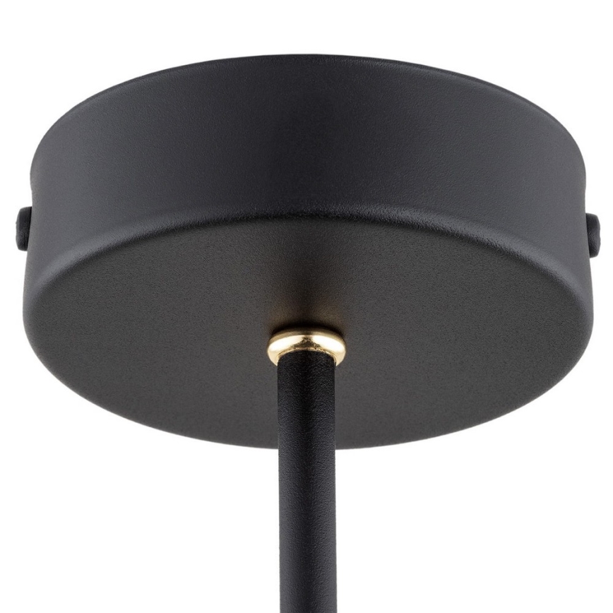 Argon 6149 - Candelabro suspenso CHARLOTTE 3xE27/15W/230V preto/dourado