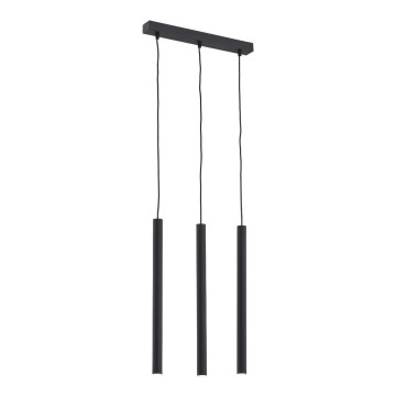 Argon 6179 - Candelabro suspenso ETNA 3xG9/6W/230V preto