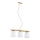 Argon 6250 - Candelabro suspenso ARDEN 3xE27/15W/230V dourada