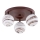 Argon 6292 - Iluminação de teto FABIO 3xE14/7W/230V alabastro castanho