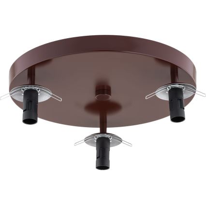 Argon 6292 - Iluminação de teto FABIO 3xE14/7W/230V alabastro castanho