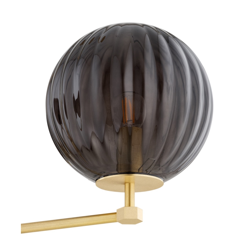 Argon 6310 - Candeeiro suspenso PALOMA 3xE14/7W/230V dourado/preto