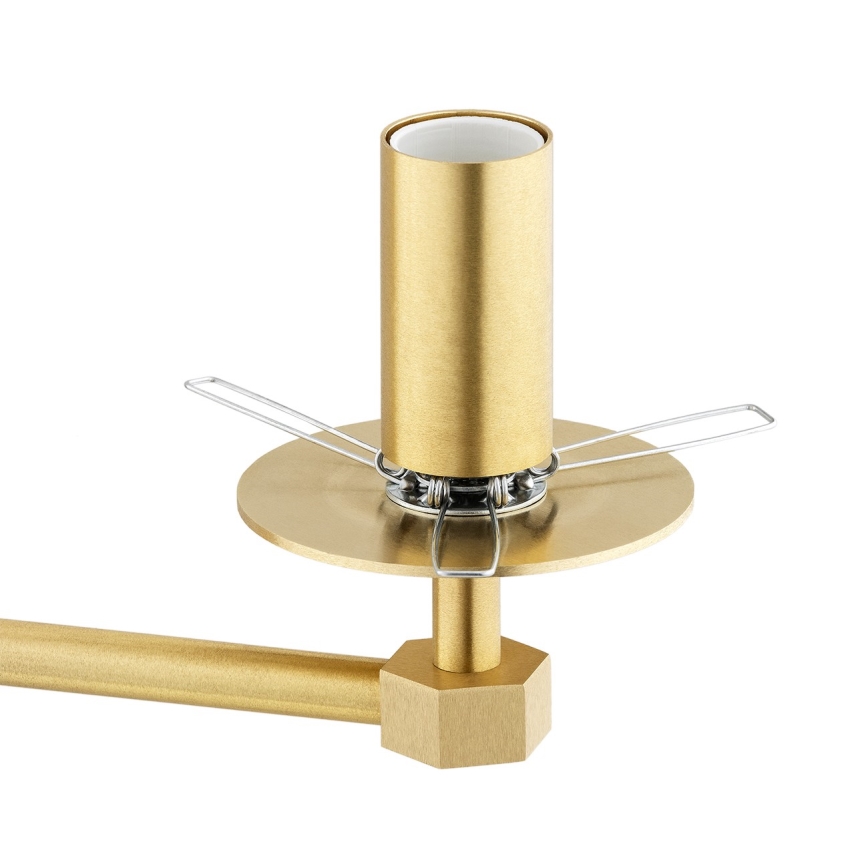 Argon 6310 - Candeeiro suspenso PALOMA 3xE14/7W/230V dourado/preto