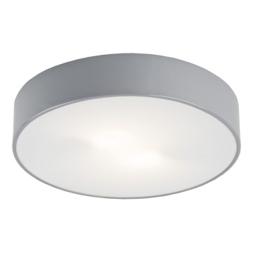 Argon 659 - Iluminação de teto DARLING 2xE27/15W/230V d. 35 cm cinzento