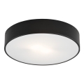 Argon 661 - Iluminação de teto DARLING 2xE27/15W/230V d. 35 cm preto