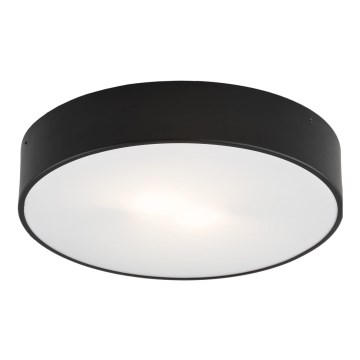 Argon 661 - Iluminação de teto DARLING 2xE27/15W/230V d. 35 cm preto