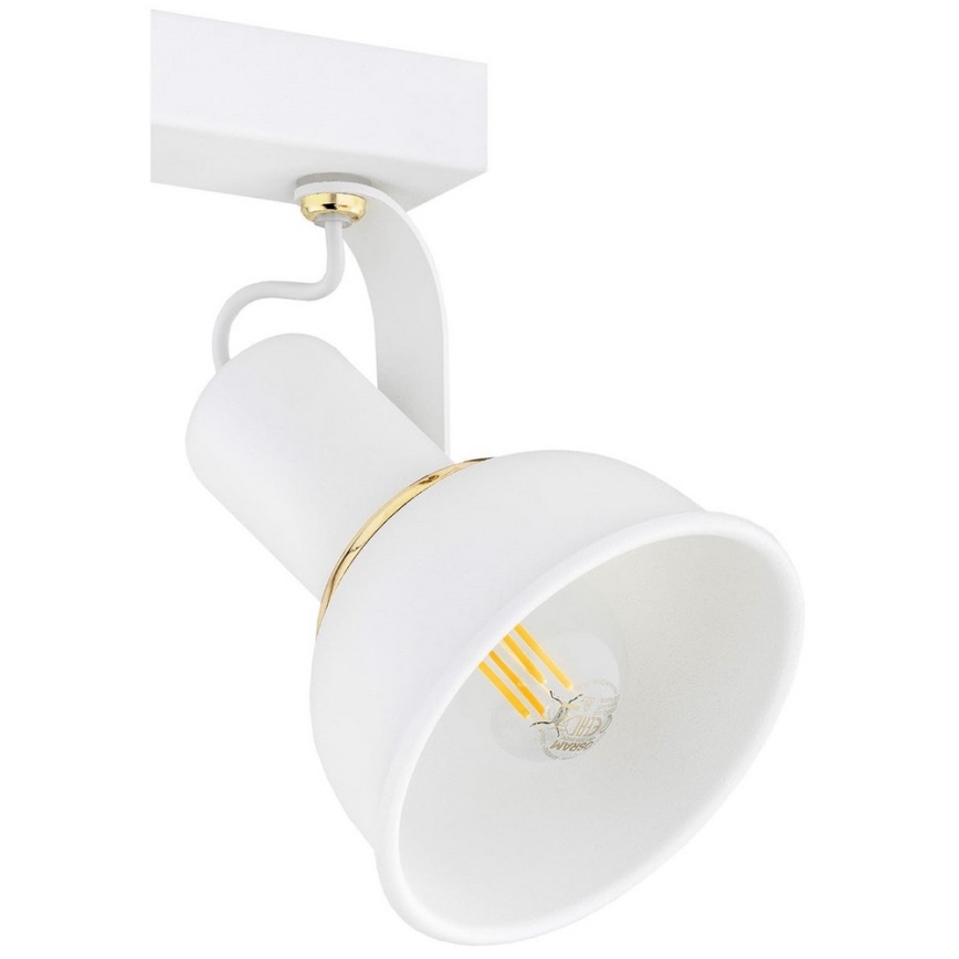 Argon 7036 - Foco TWIST 2xE14/7W/230V branco/dourado