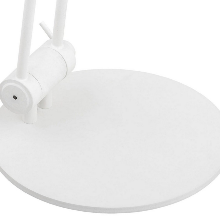 Argon 7074 - Candeeiro de chão GABIAN 2xE27/15W/230V branco