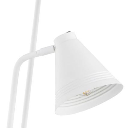 Argon 7076 - Candeeiro de chão AVALONE 2xE27/15W/230V branco