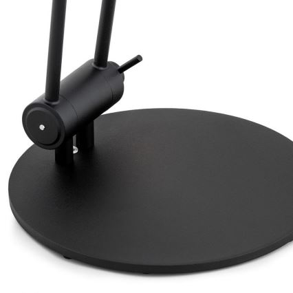 Argon 7077 - Candeeiro de chão AVALONE 2xE27/15W/230V preto