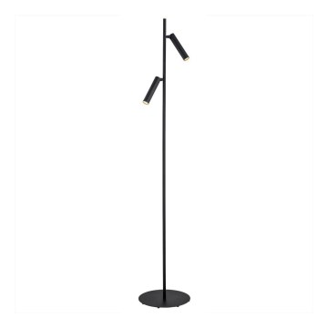 Argon 7082 - Candeeiro de chão TORRE 2xG9/6W/230V preto