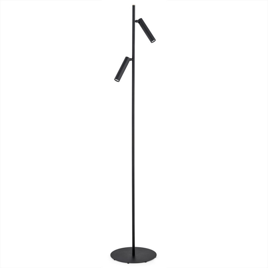 Argon 7082 - Candeeiro de chão TORRE 2xG9/6W/230V preto