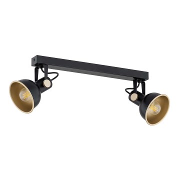 Argon 7142 - Foco LENORA 2xE14/7W/230V preto