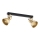 Argon 7144 - Foco LENORA 2xE14/7W/230V dourada/preto