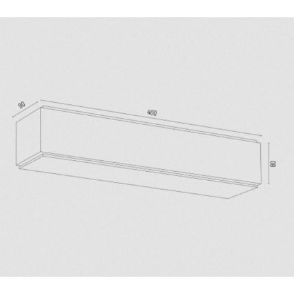 Argon 7166 - Iluminação de parede CARLSON 2xE27/15W/230V 40 cm dourada