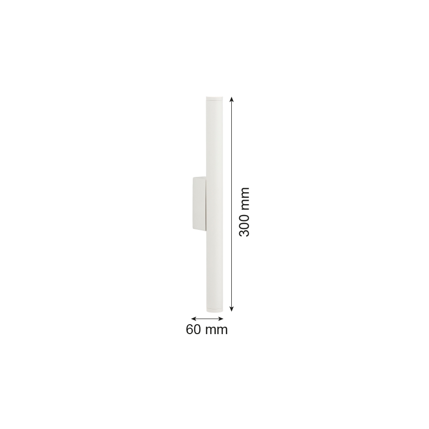 Argon 7223 - Iluminação de parede LED GRECO 2xLED/4,2W/230V 3000K branco