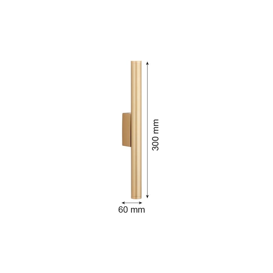 Argon 7224 - Iluminação de parede LED GRECO 2xLED/4,2W/230V 3000K dourado