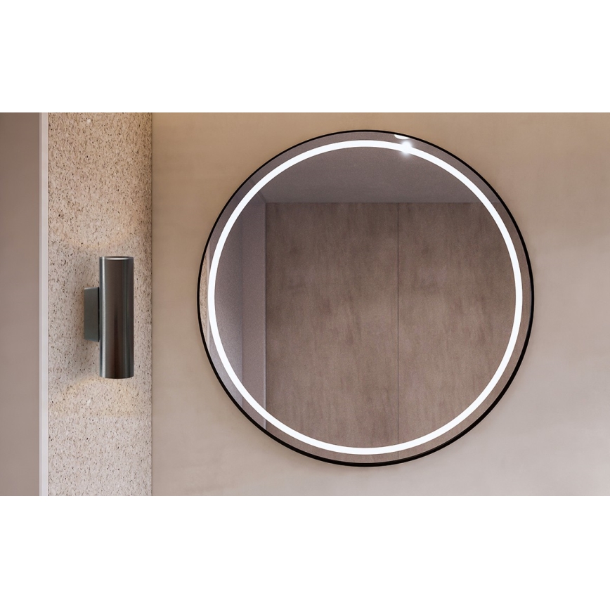 Argon 7231 - Iluminação de parede MITOS PLUS 2xGU10/5W/230V preto