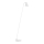 Argon 8001 - Candeeiro de chão AVALONE 1xE27/15W/230V branco