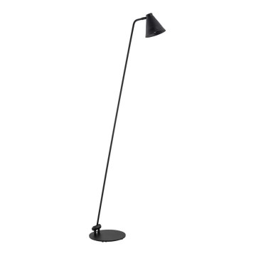 Argon 8003 - Candeeiro de chão AVALONE 1xE27/15W/230V preto